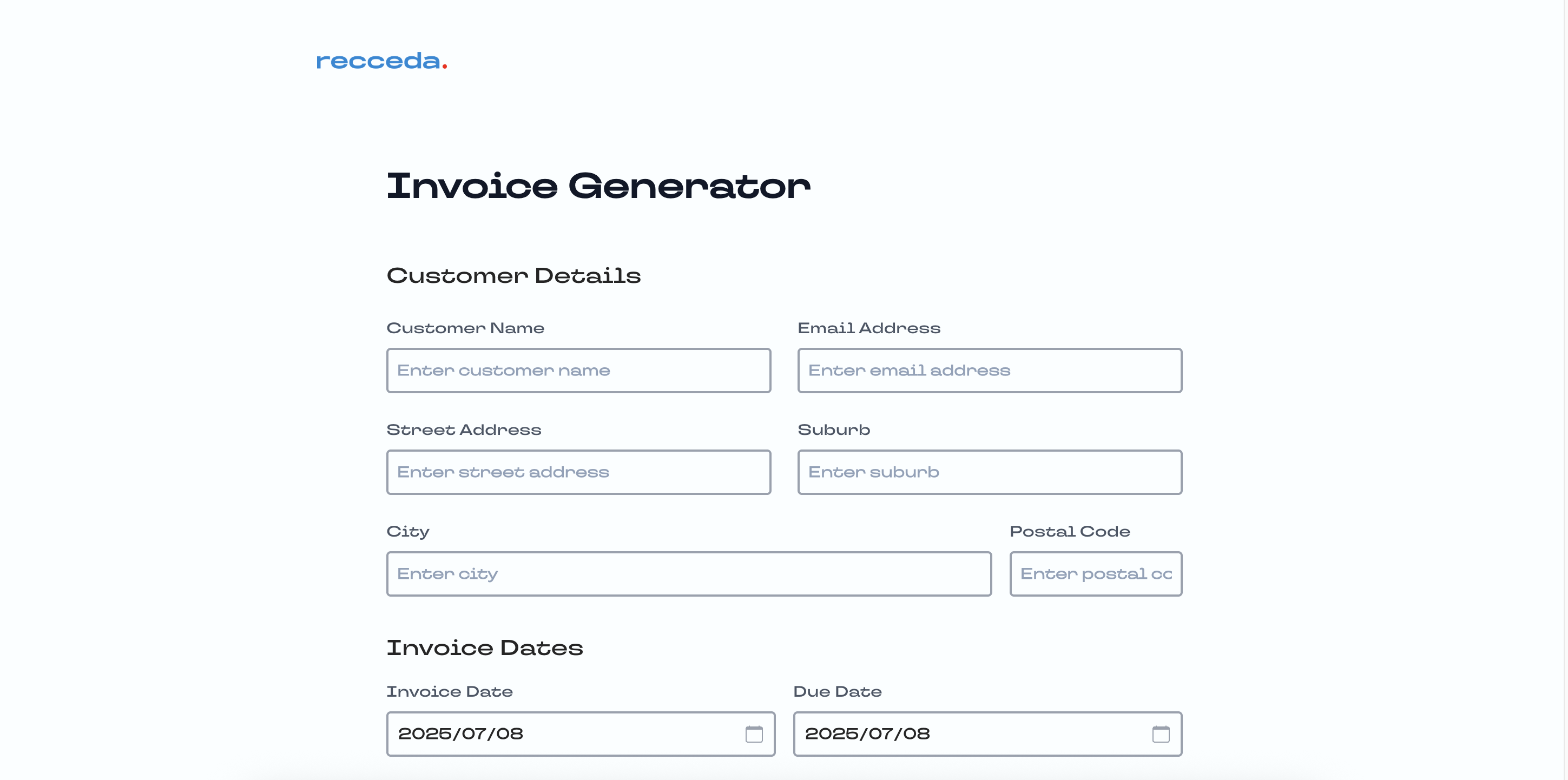 Invoice Generator
